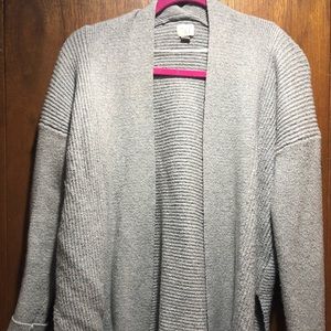 Simple grey cardigan